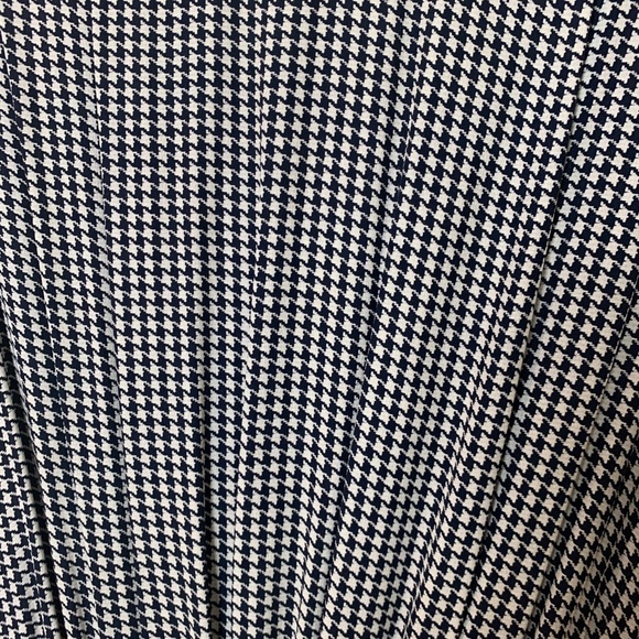 Vintage WARREN Z houndstooth checkered dress - Picture 5 of 7